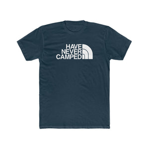 "Have Never Camped" Graphic Tee