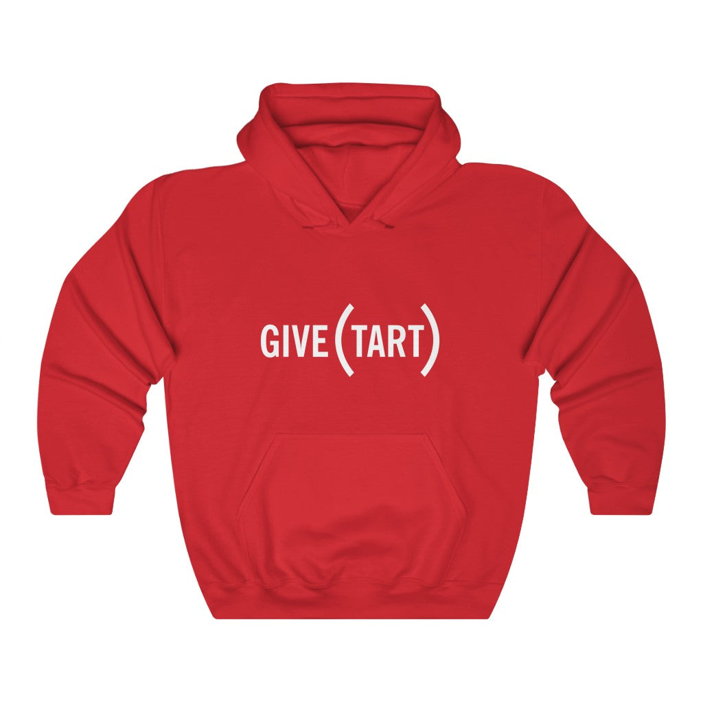 GIVE(TART) Unisex Heavy Blend™ Parody Hooded Sweatshirt