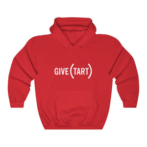 GIVE(TART) Unisex Heavy Blend™ Parody Hooded Sweatshirt