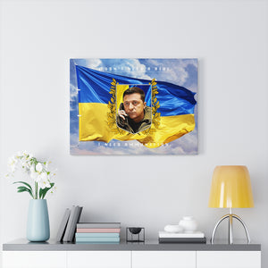 Zelenskyy 24" x 18" Stretched Canvas